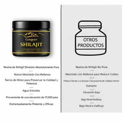 Shilajit 100% puro 💎 Fuente de energía vital del Himalaya