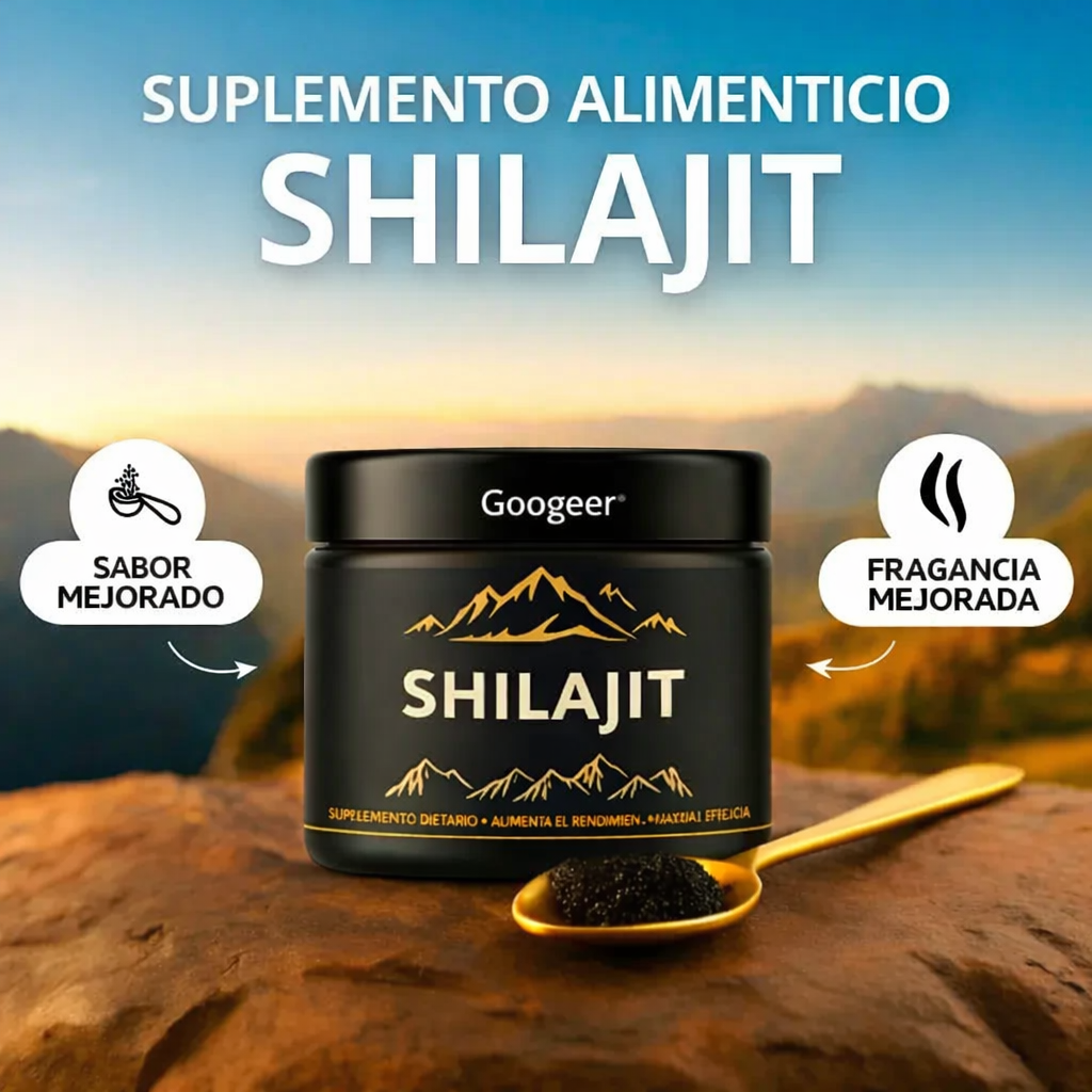 Shilajit 100% puro 💎 Fuente de energía vital del Himalaya