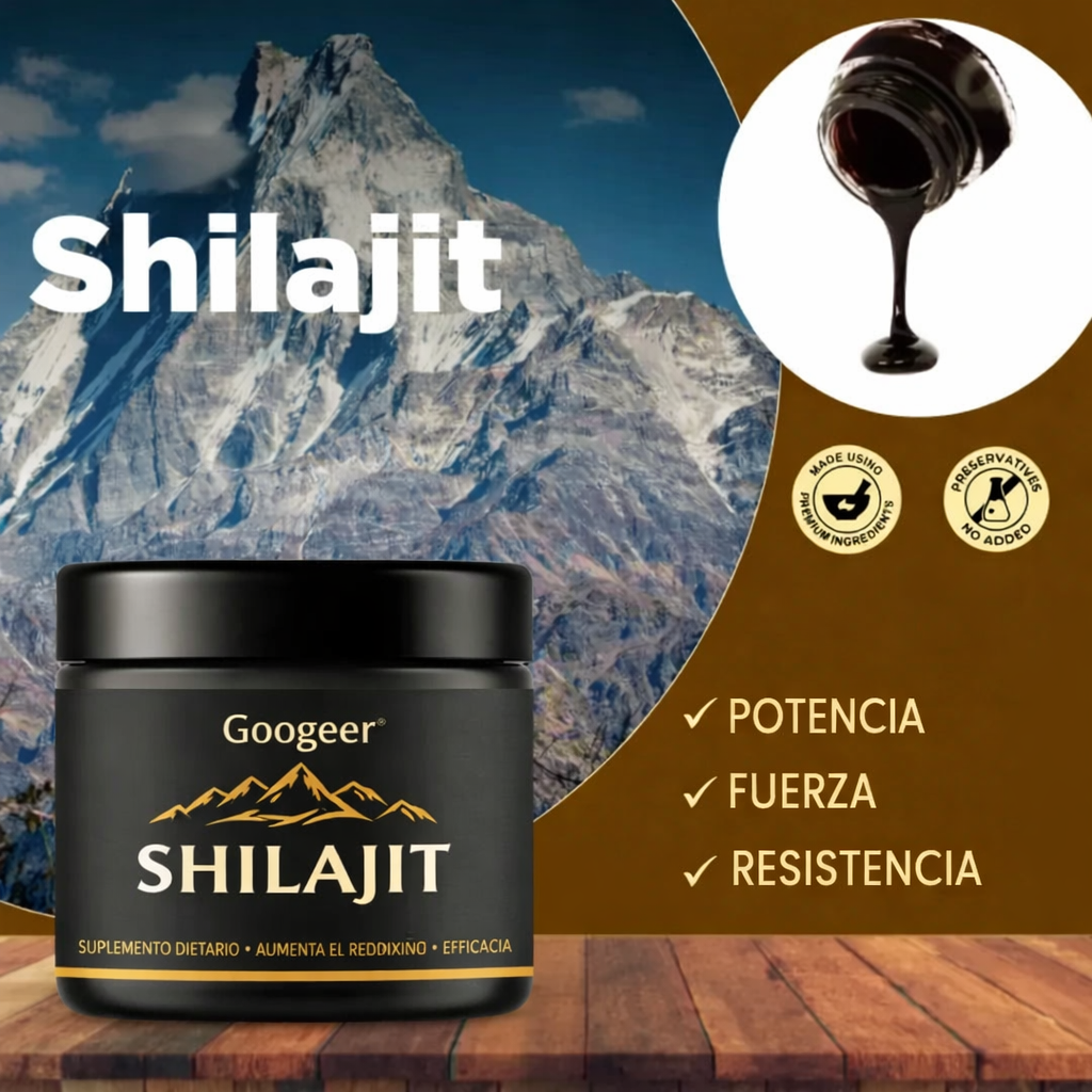 Shilajit 100% puro 💎 Fuente de energía vital del Himalaya