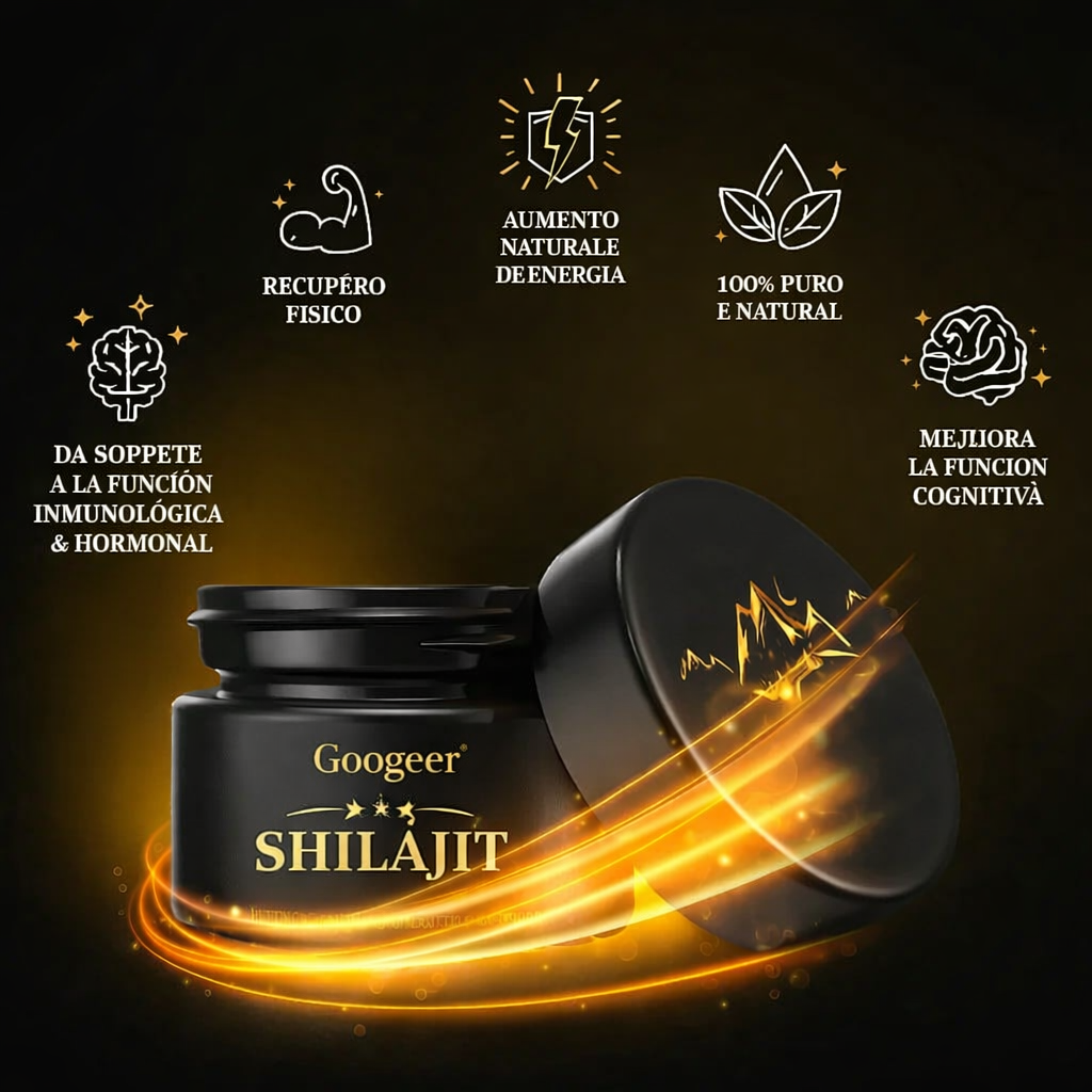 Shilajit 100% puro 💎 Fuente de energía vital del Himalaya